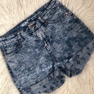 Mossimo high rise short short- size 6